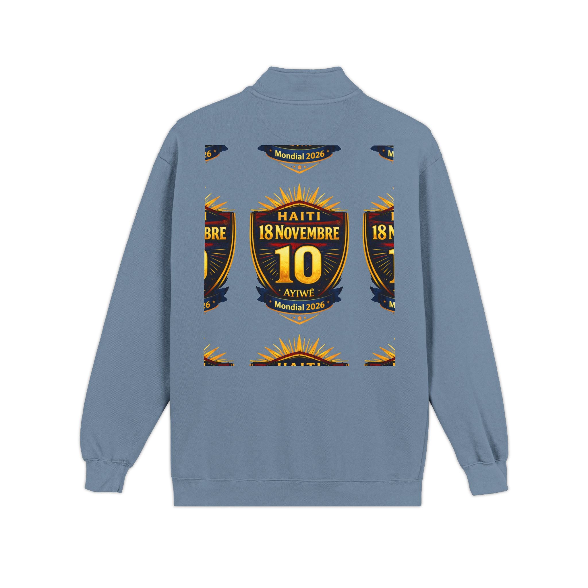 Ht - 18N. 2026 WC Unisex Adult Quarter - Zip Sweatshirt by AyiWe F&S - AyiWé Fashion & Style