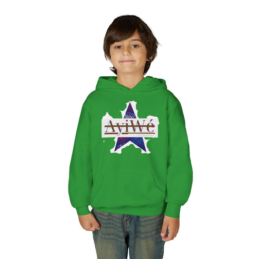 AyiWé Young - 1 Youth Heavy Blend Hooded Sweatshirt - AyiWé Fashion & Style