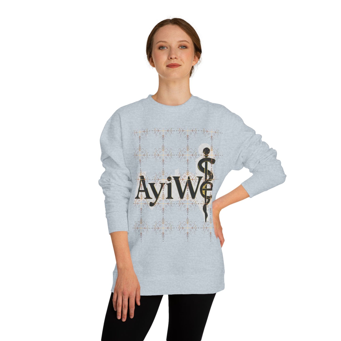 4Coins-Ayi Unisex Crew Neck Sweatshirt. Powered by AyiWe FS.
