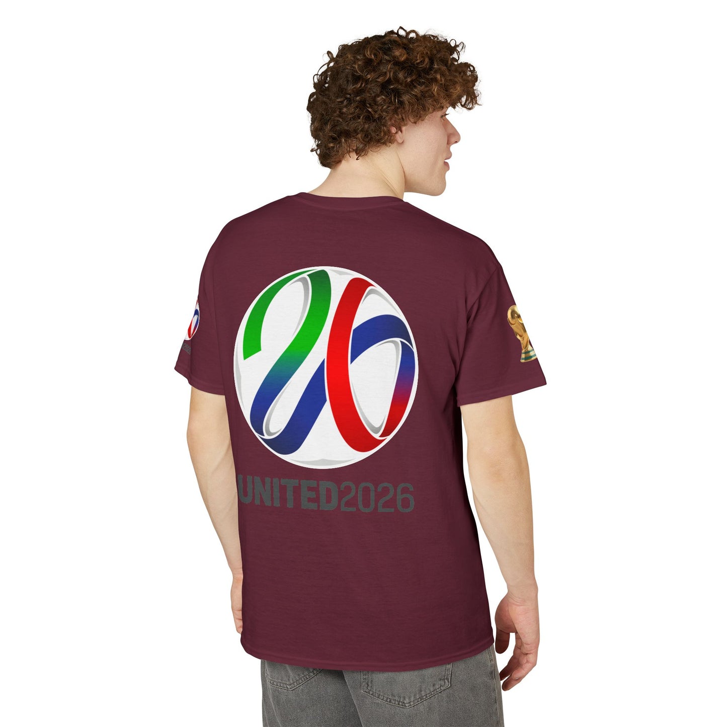 Unity03-Ayi Unisex DryBlend® T-Shirt. Powered by AyiWe F&S