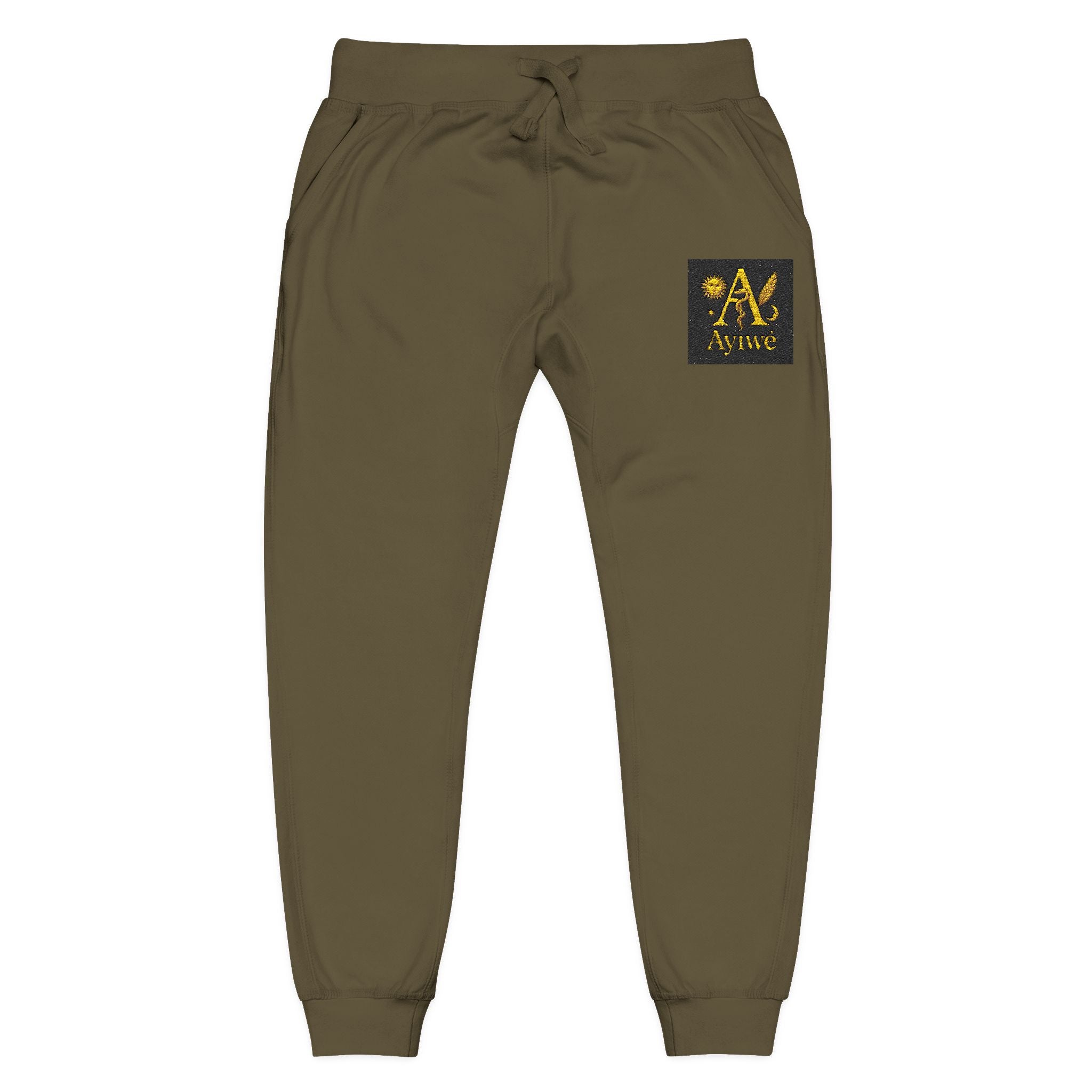B-One AyiWé Unisex Fleece Sweatpants (Embroidery)