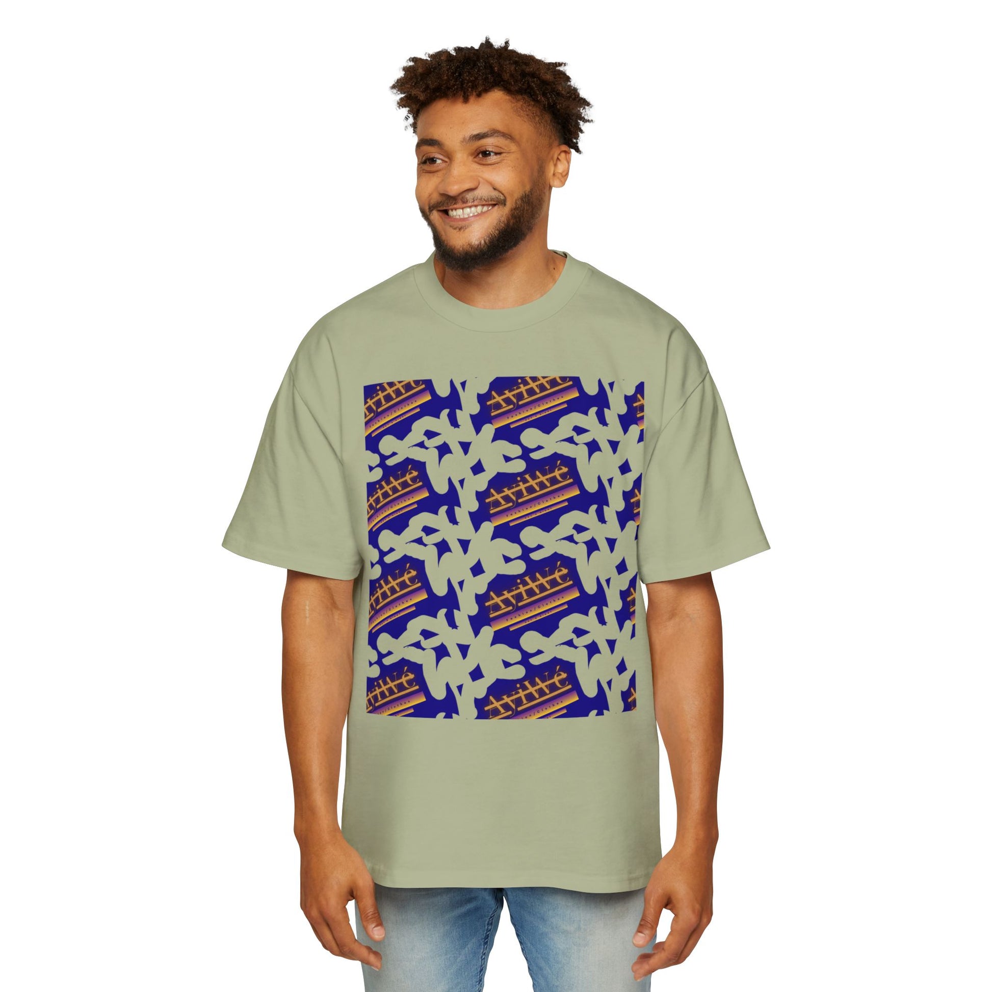 AyiWe06 Men's Heavy Oversized Tee - AyiWé Fashion & Style