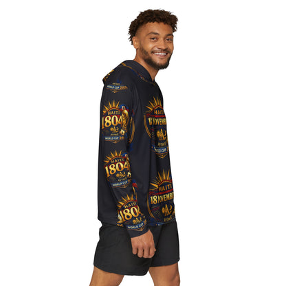 Ayiti1804 - WC - 2026 Men's Sports Warmup Hoodie (AOP) by AyiWe F&S - AyiWé Fashion & Style