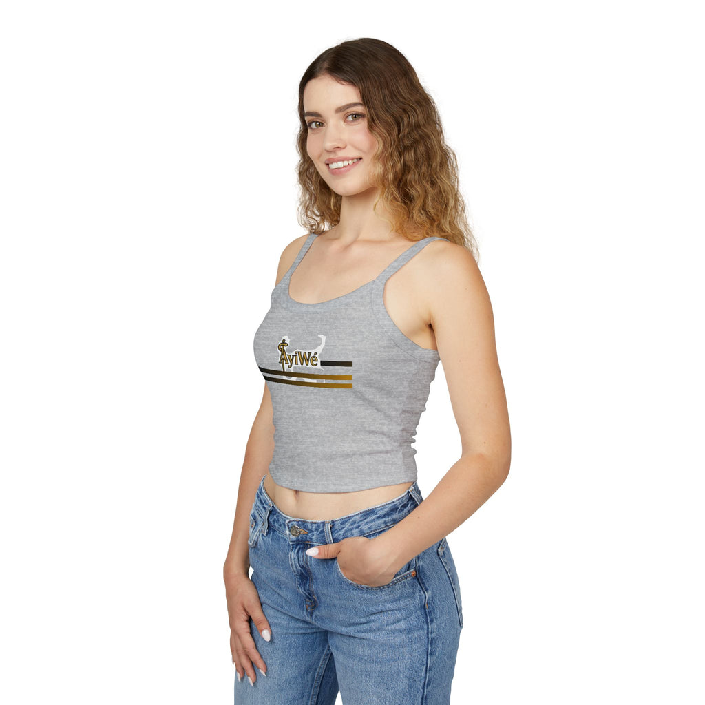 1-EztraLatina AyiWé Women's Spaghetti Strap Tank Top