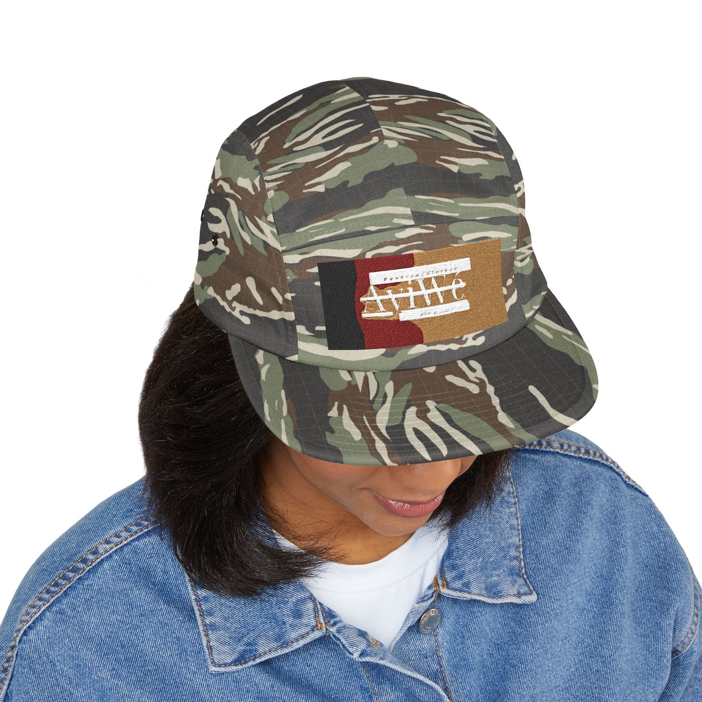 GreatSun AyiWé, 5 Panel Cap (Embroidery) - AyiWé Fashion & Style