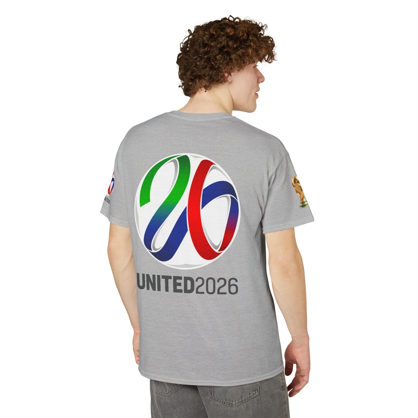 Unity03-Ayi Unisex DryBlend® T-Shirt. Powered by AyiWe F&S