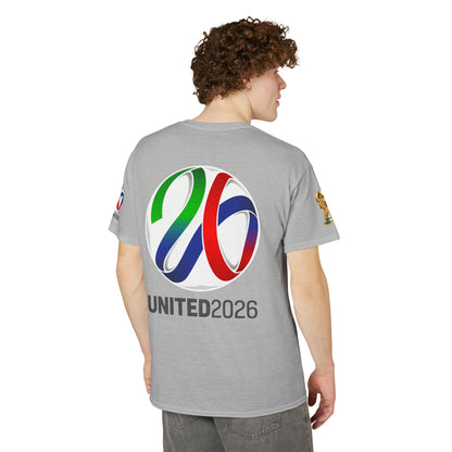 Unity03-Ayi Unisex DryBlend® T-Shirt. Powered by AyiWe F&S