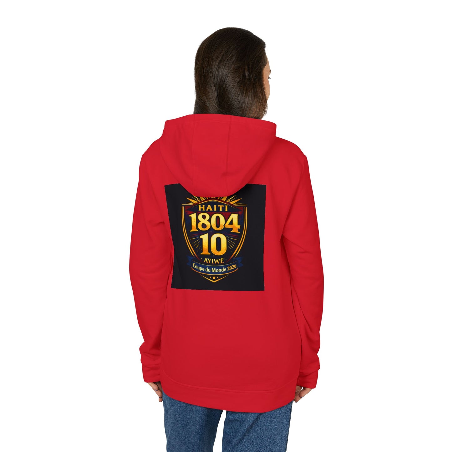 Haiti - 18Nov. adidasXAyiWe Unisex Fleece Hoodie by AyiWe F&S - AyiWé Fashion & Style