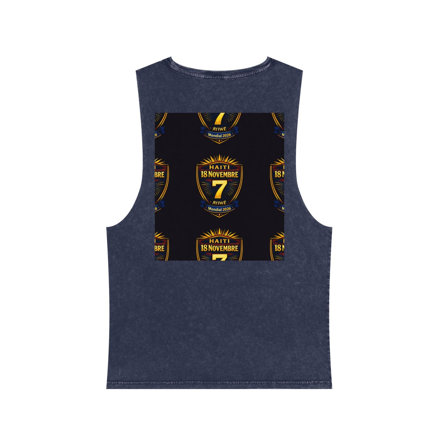 Ht - 07 world cup 2026 Unisex Stonewash Tank Top by AyiWe F&S - AyiWé Fashion & Style