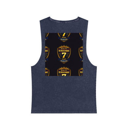 Ht - 07 world cup 2026 Unisex Stonewash Tank Top by AyiWe F&S - AyiWé Fashion & Style