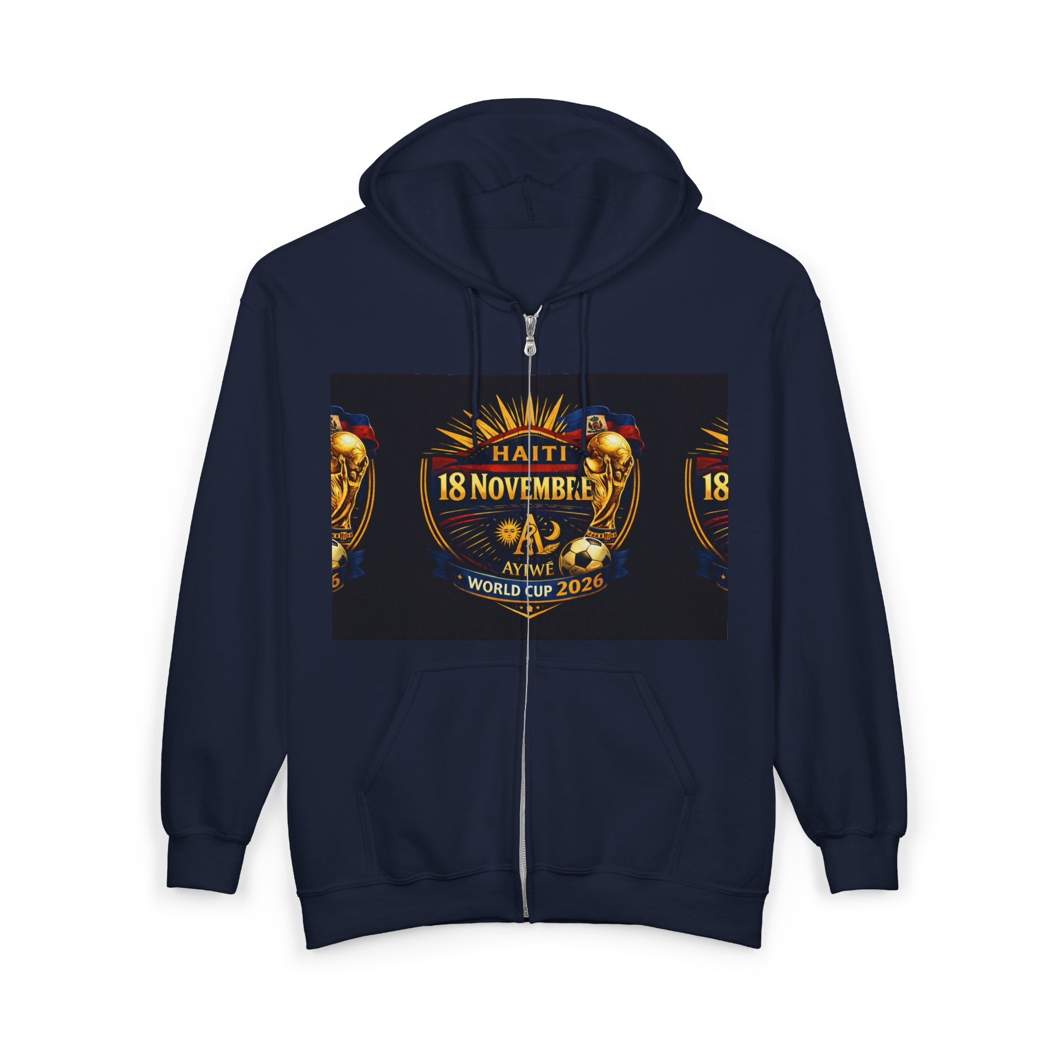 007-Champion-Unisex Heavy Blend™ Full Zip Hooded Sweatshirt