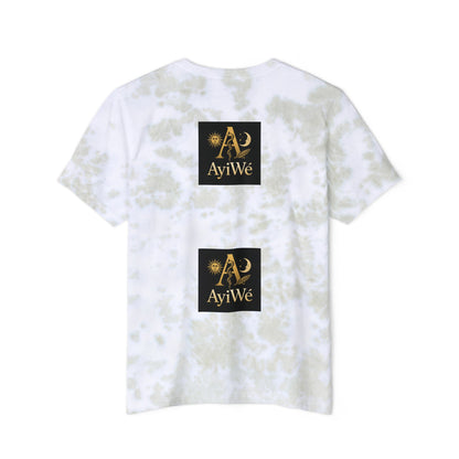 Gard01-Ayi Unisex FWD Fashion Tie-Dyed T-Shirt. Powered by AyiWe FS.