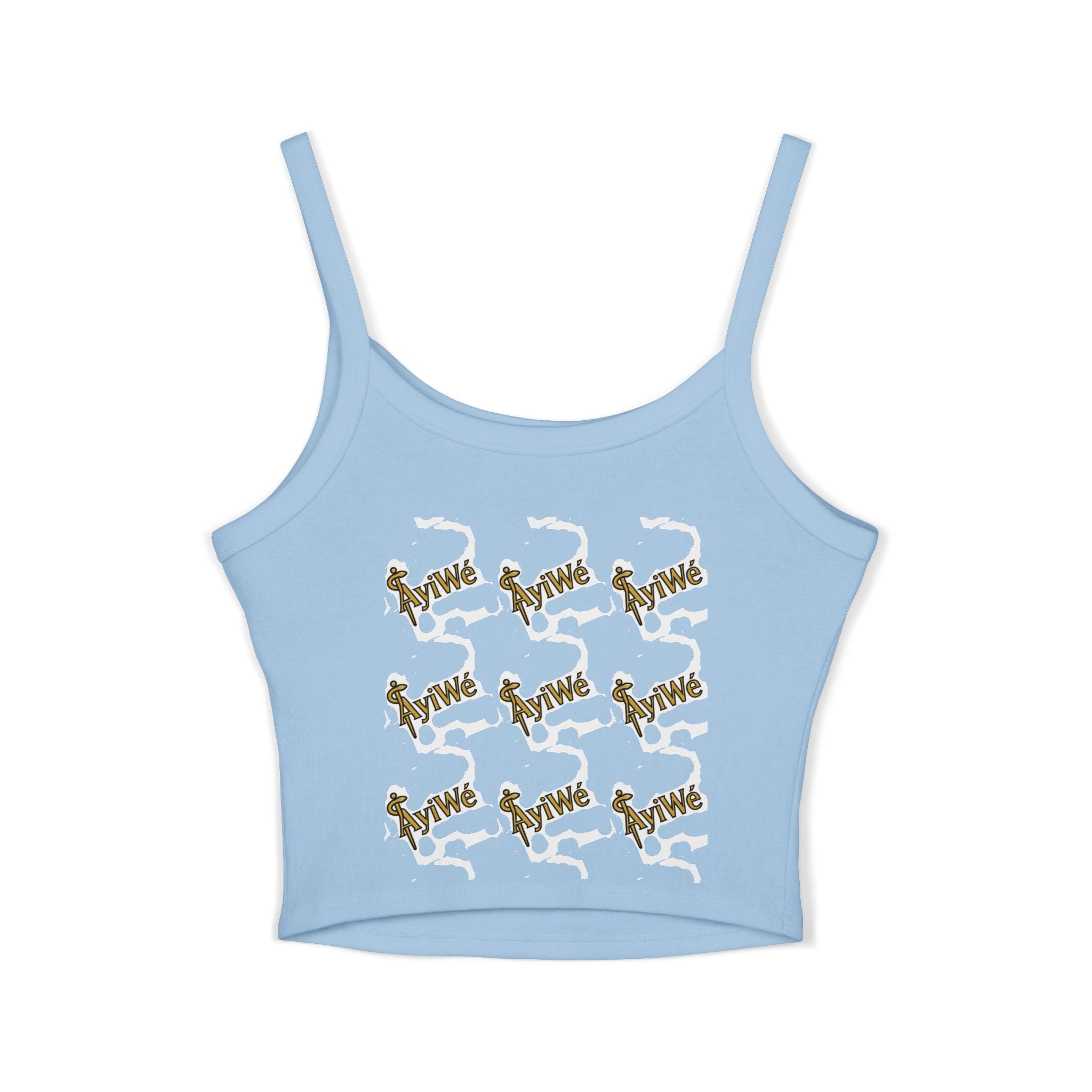 1-EztraLatina AyiWé Women's Spaghetti Strap Tank Top