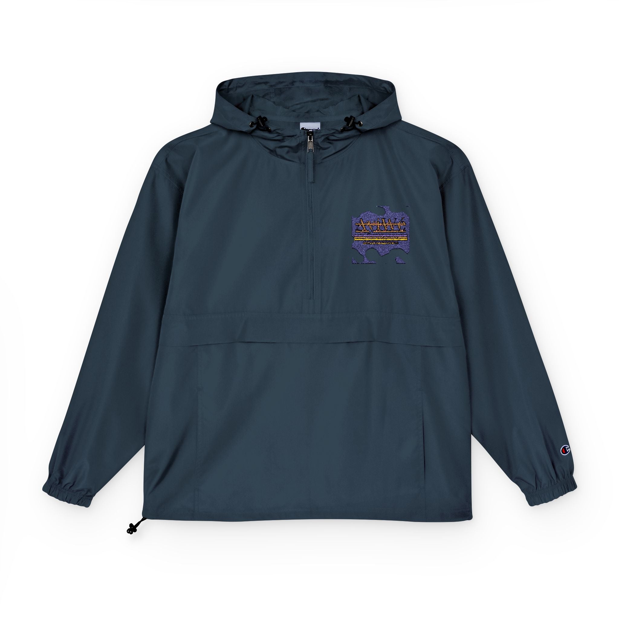 AyiWe13-Champion Unisex Packable Anorak Jacket