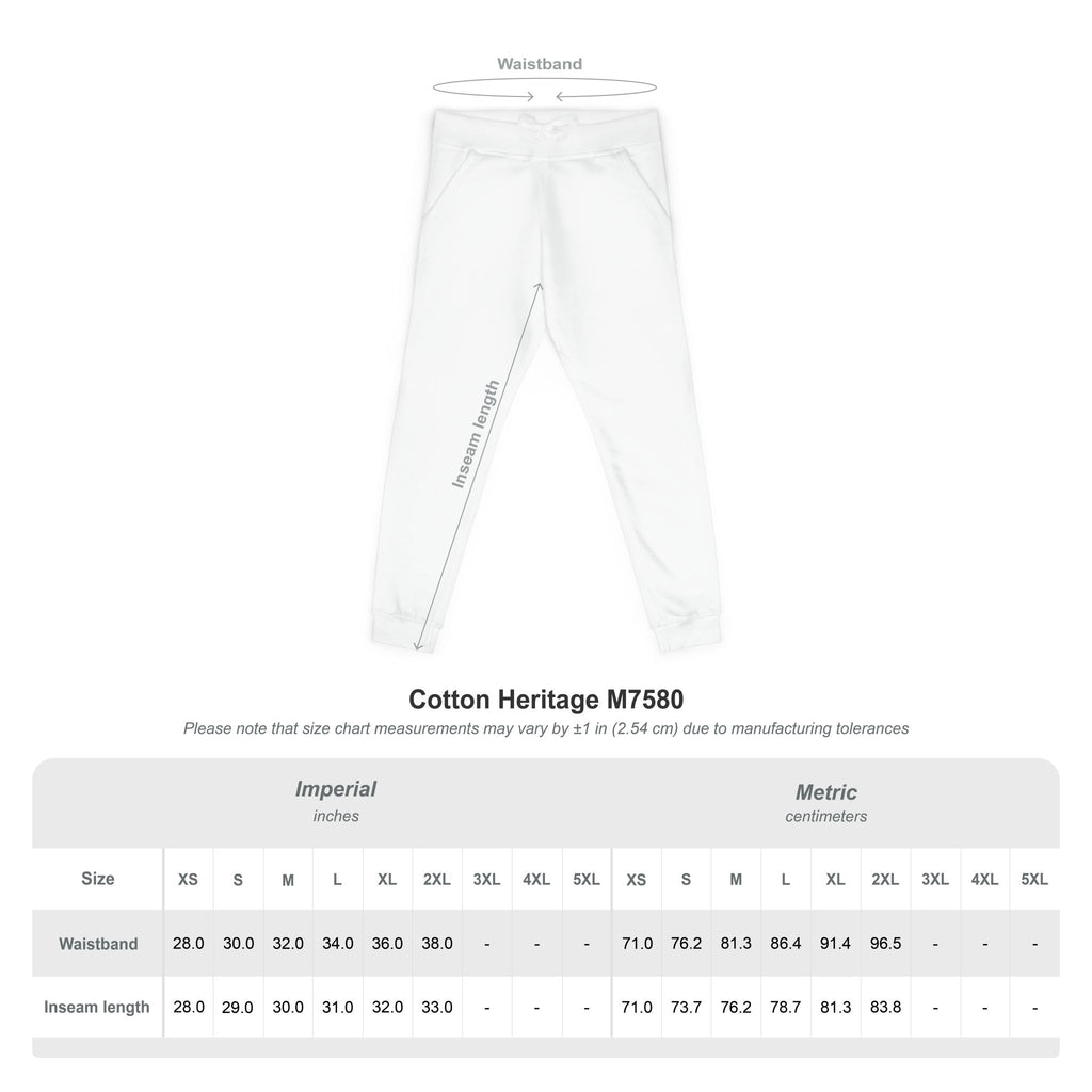 B-One AyiWé Unisex Fleece Sweatpants (Embroidery)
