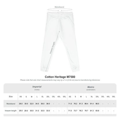 B - One AyiWé Unisex Fleece Sweatpants (Embroidery) - AyiWé Fashion & Style