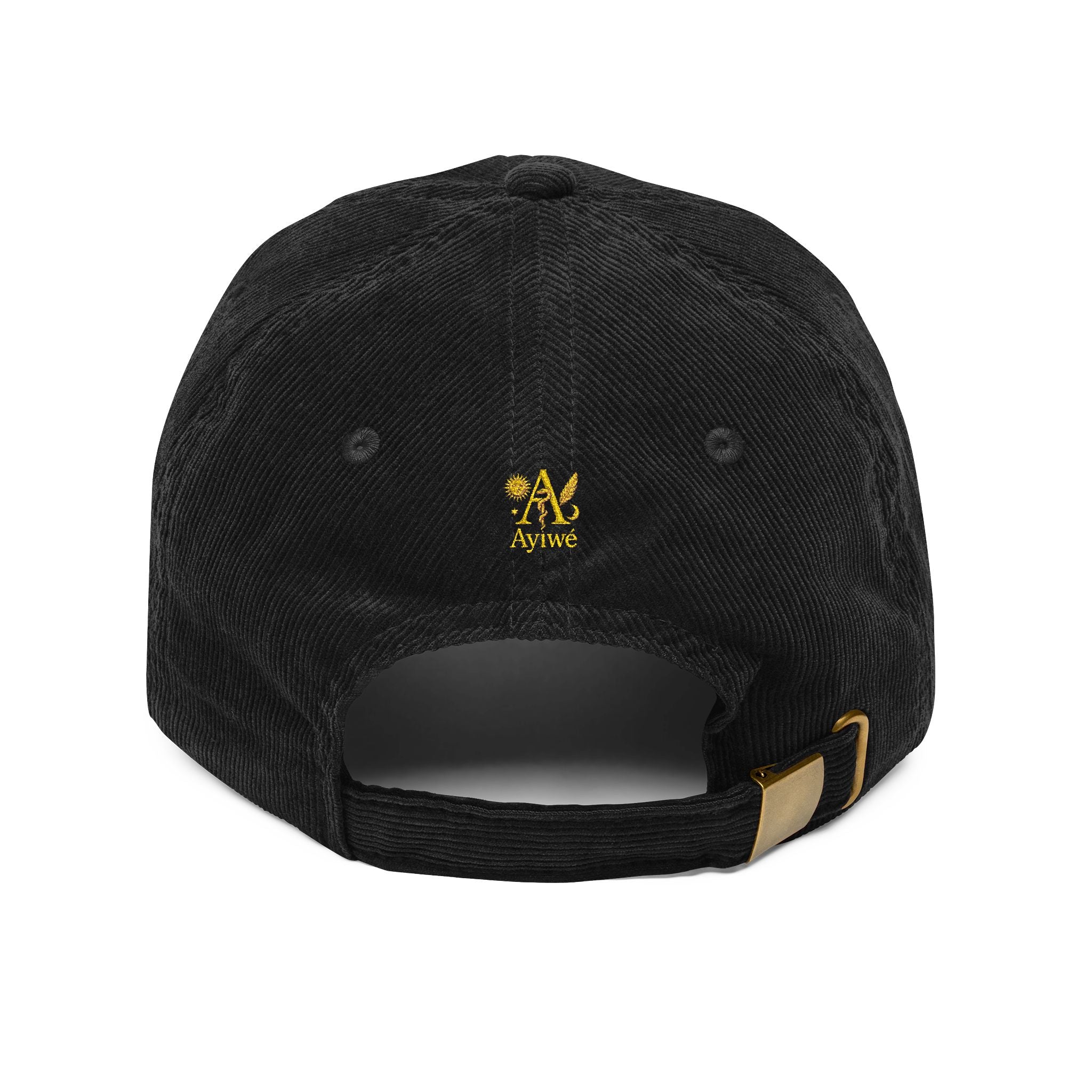 12Sun-AyiWé Vintage Corduroy Cap (Embroidery)