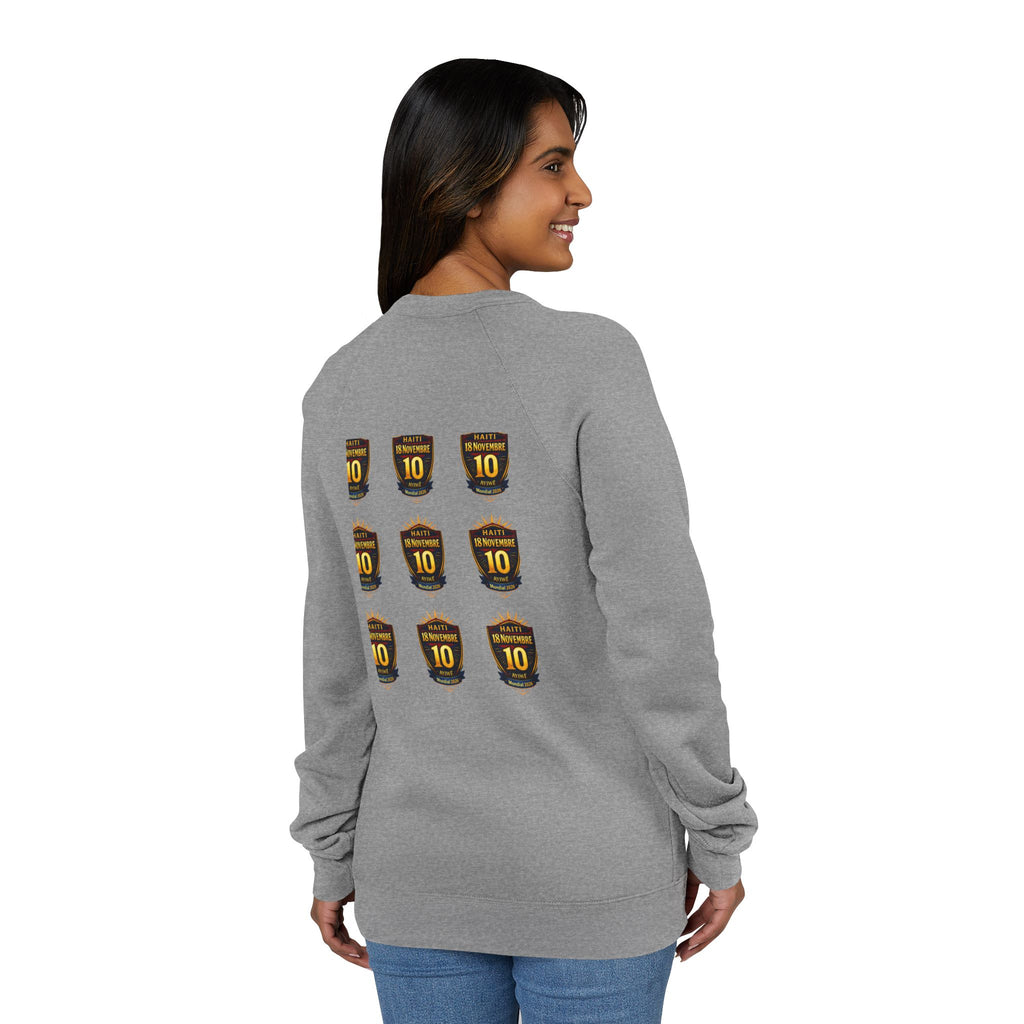 ht - Champion 2026 Unisex Sponge Fleece Raglan Sweatshirt by AyiWe F&S - AyiWé Fashion & Style