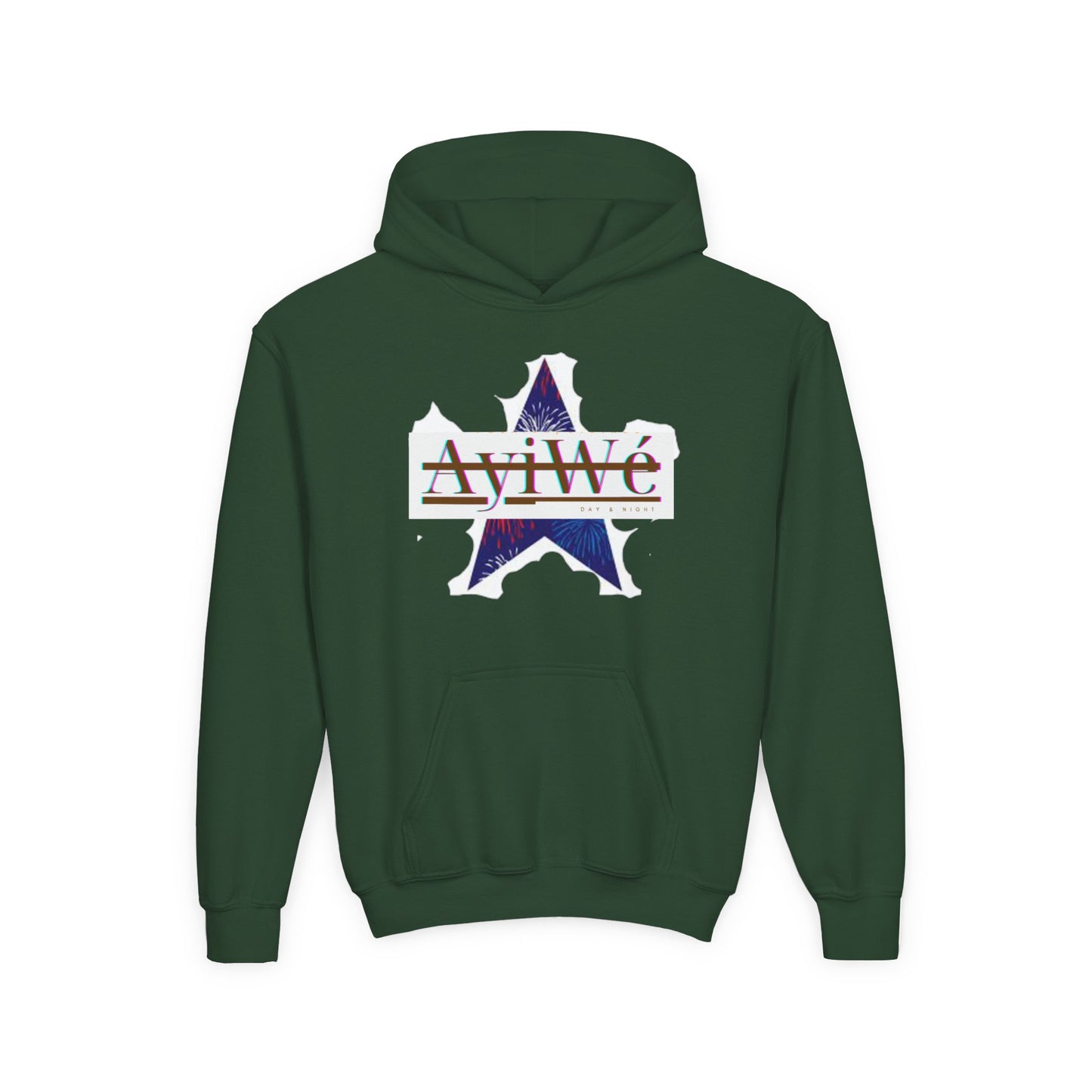 AyiWé Young - 1 Youth Heavy Blend Hooded Sweatshirt - AyiWé Fashion & Style