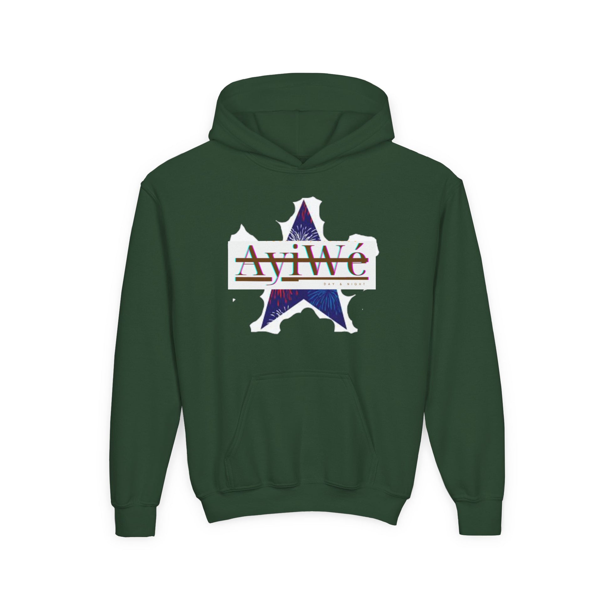 AyiWé Young - 1 Youth Heavy Blend Hooded Sweatshirt - AyiWé Fashion & Style