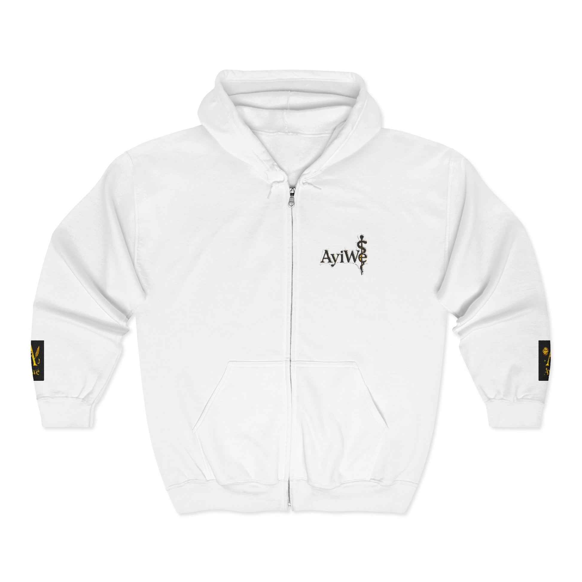 A1Cool - AyiWé Unisex Heavy Blend™ Full Zip Hooded Sweatshirt - AyiWé Fashion & Style
