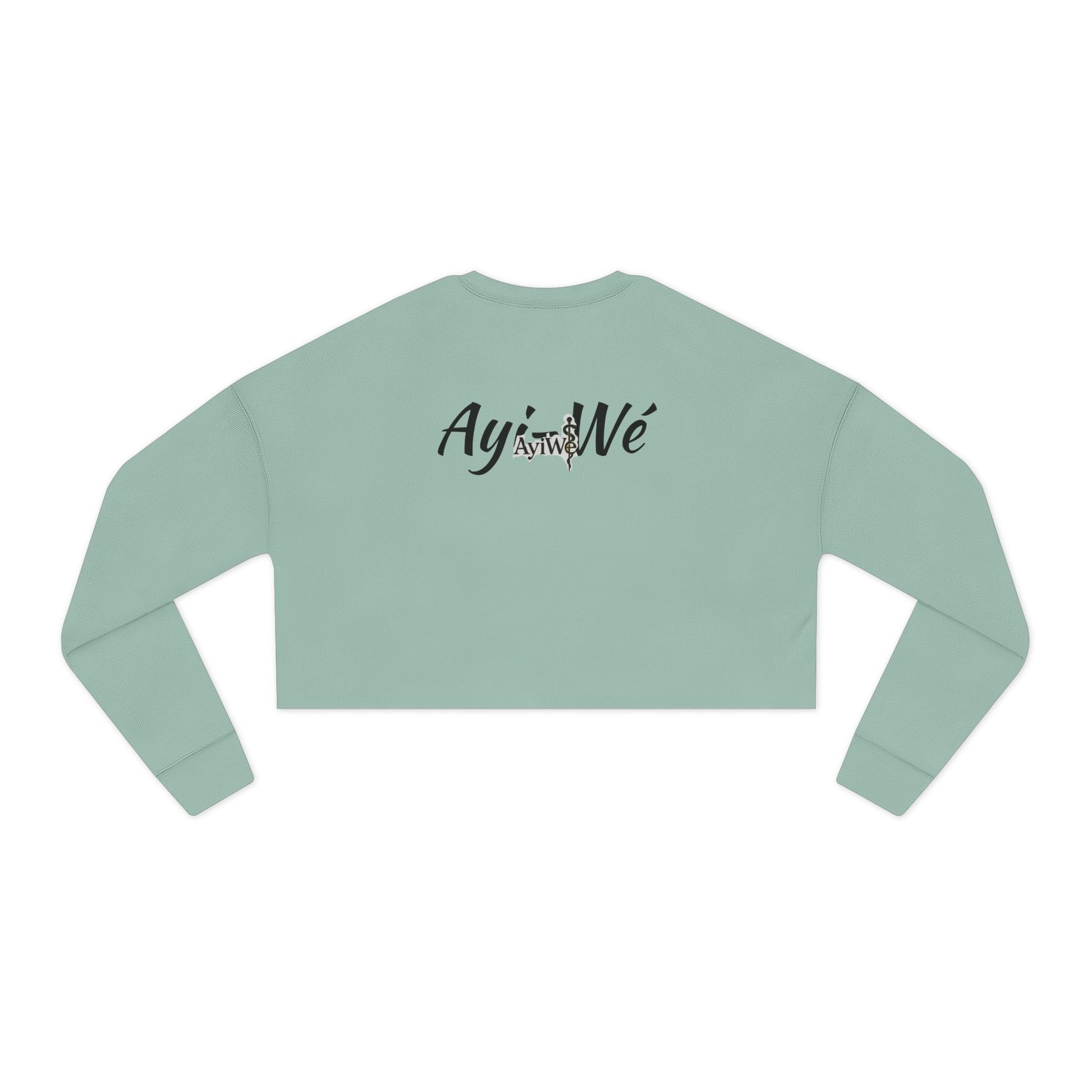 Ayi - Wé Star Women's Cropped Sweatshirt - AyiWé Fashion & Style