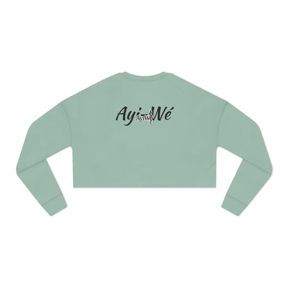 Ayi - Wé Star Women's Cropped Sweatshirt - AyiWé Fashion & Style