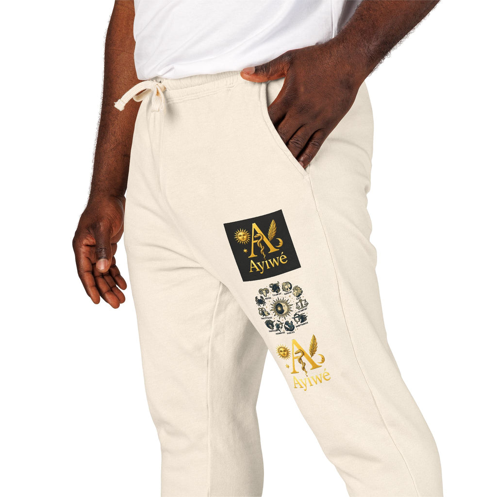 Fresh3-AyiWé Unisex Garment-Dyed Fleece Sweatpants