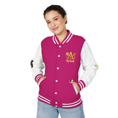 1 - A High DegreAyiWé Unisex Heavyweight Letterman Jacket - AyiWé Fashion & Style