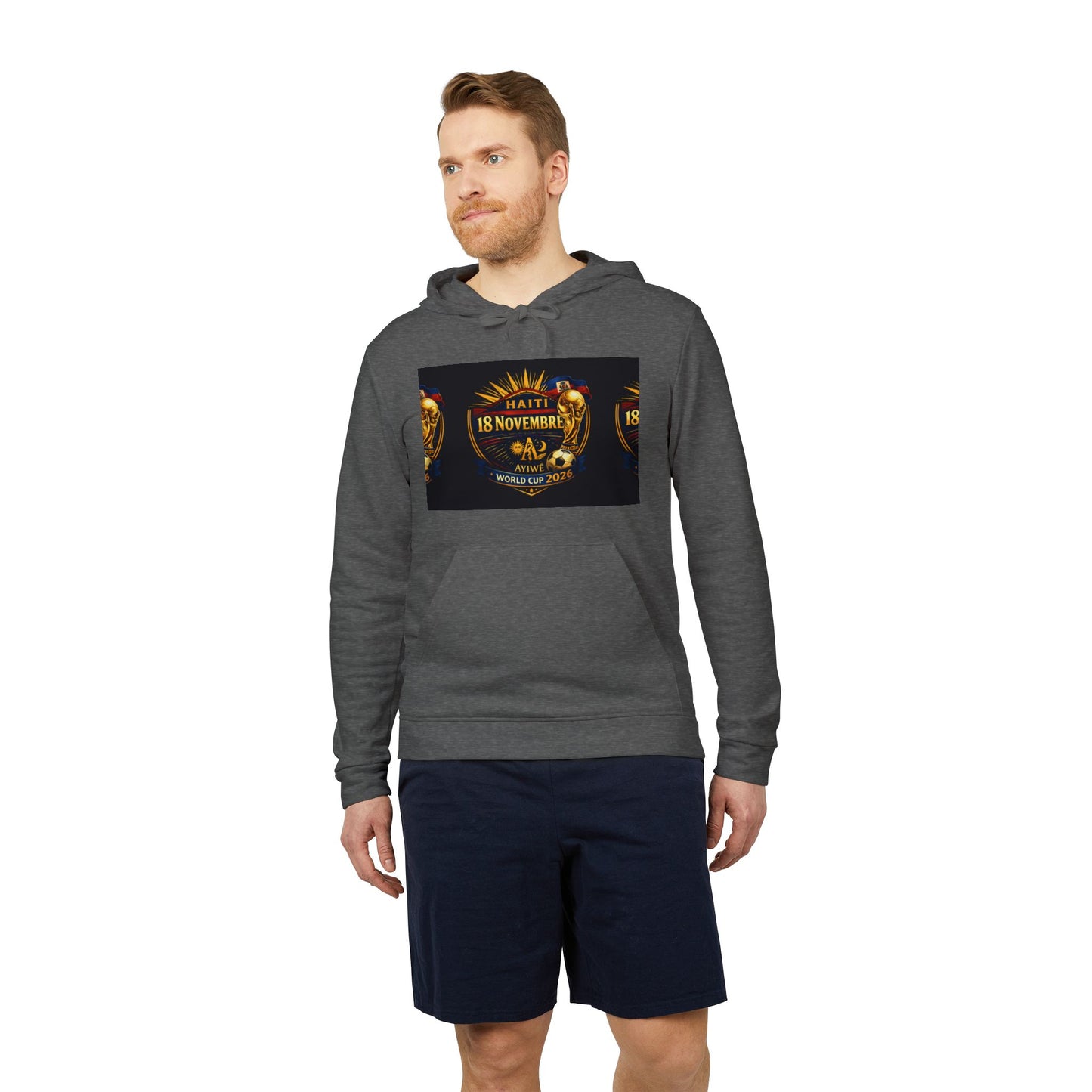 Haiti - 18Nov. adidasXAyiWe Unisex Fleece Hoodie by AyiWe F&S - AyiWé Fashion & Style