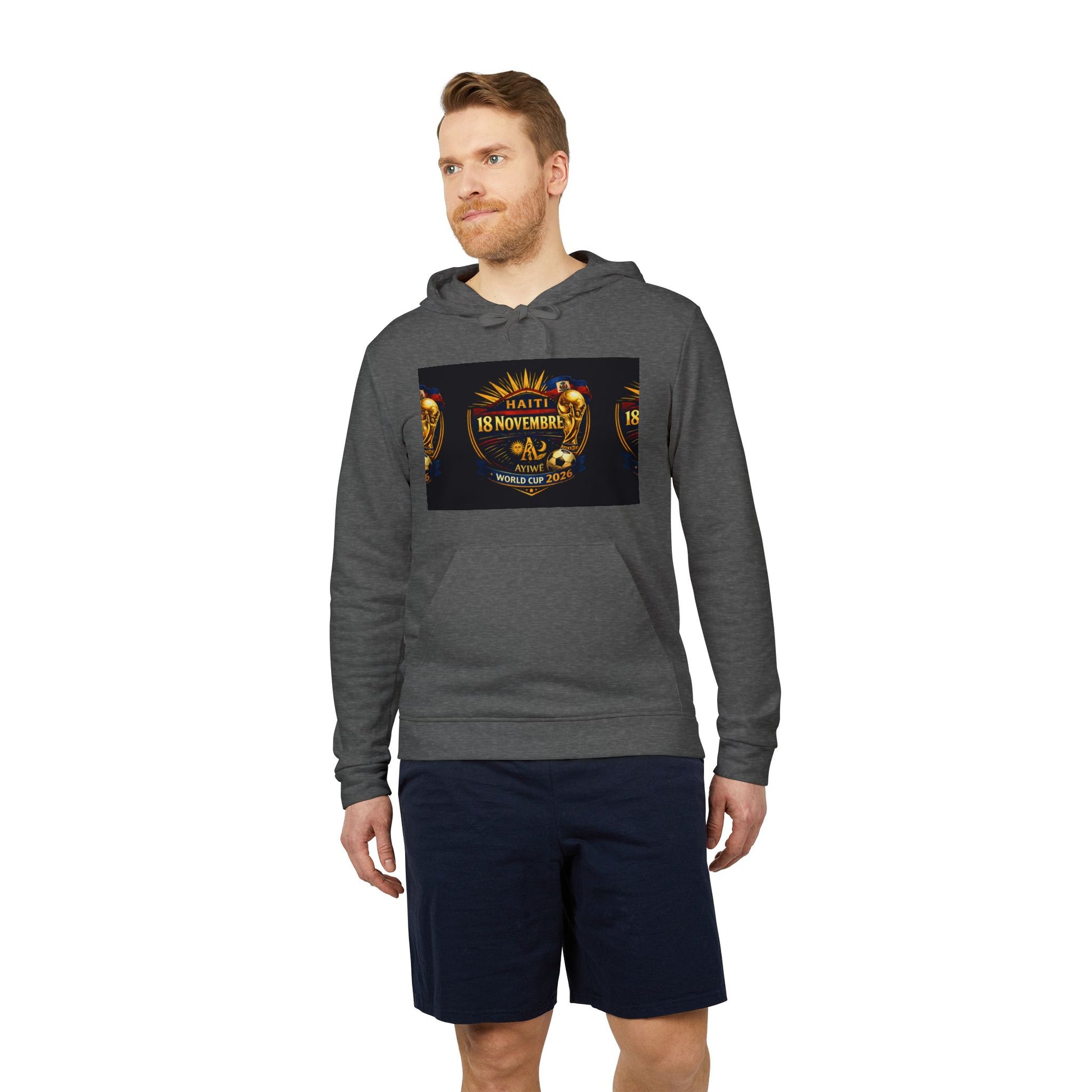 Haiti - 18Nov. adidasXAyiWe Unisex Fleece Hoodie by AyiWe F&S - AyiWé Fashion & Style