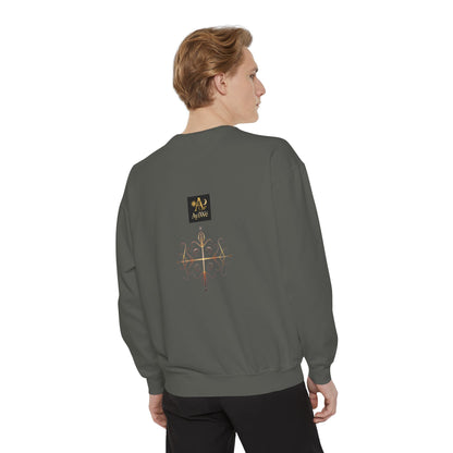 4K-Ayi Unisex Garment-Dyed Sweatshirt. Powered by AyiWe FS