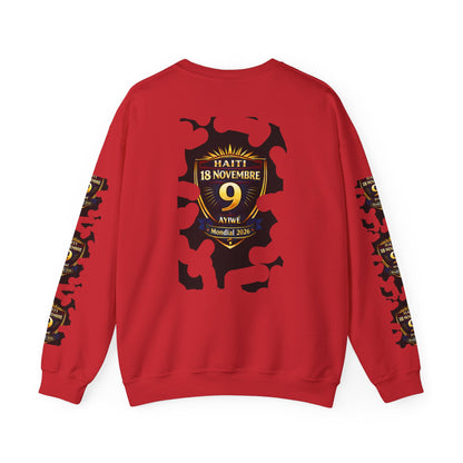 Ayiti18WC - Goal1 Unisex Heavy Blend™ Crewneck Sweatshirt by AyiWe F&S - AyiWé Fashion & Style
