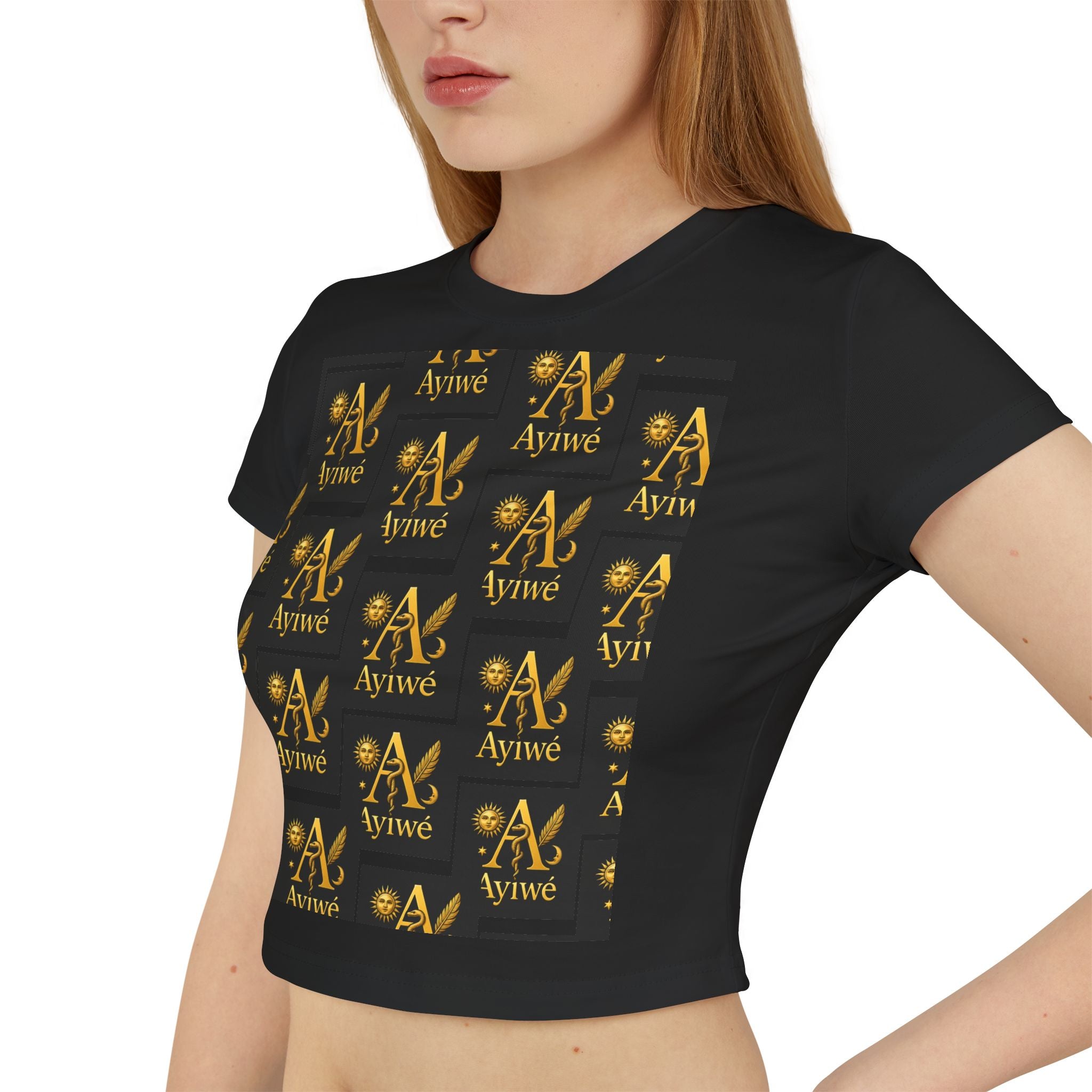 AA3-Ladylatina-Ayiwé Women's Baby Tee