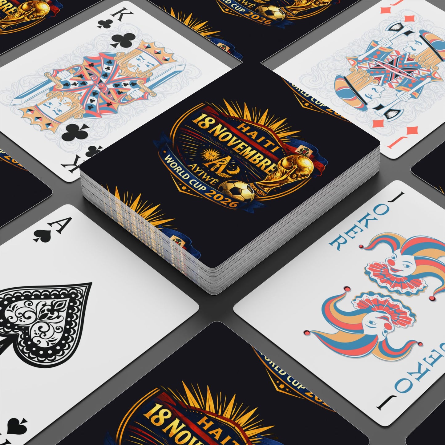 Poker Playing Cards/Haiti - 18 Novembre by AyiWe F&S - AyiWé Fashion & Style