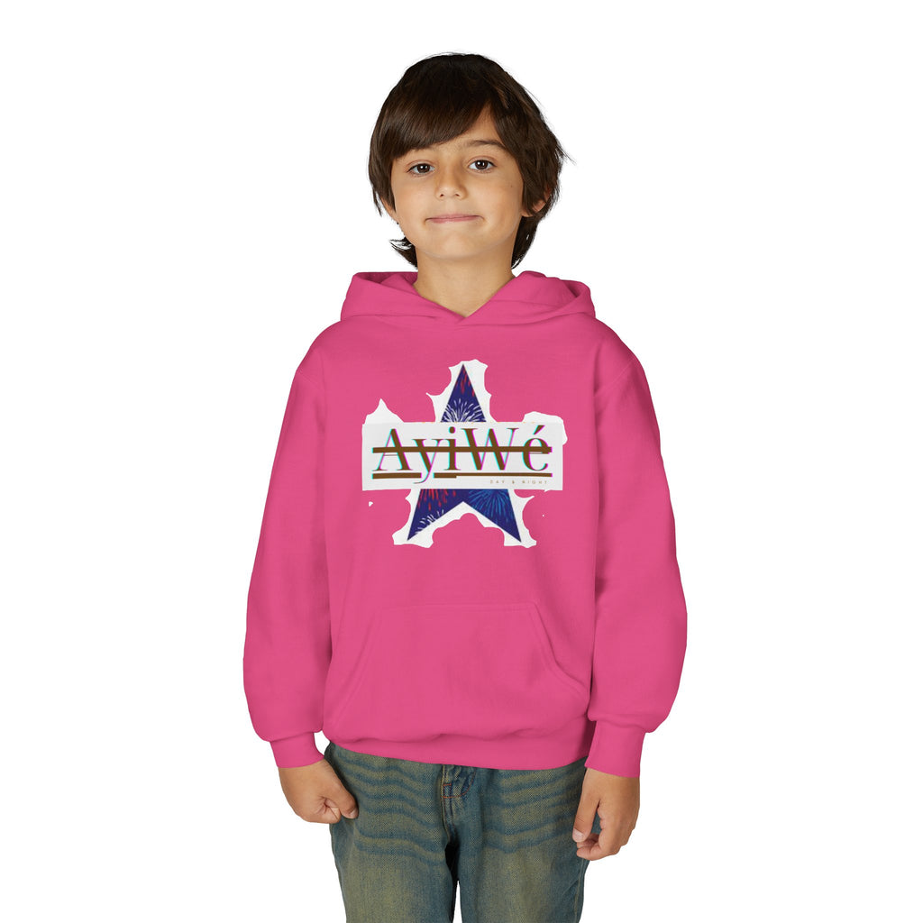 AyiWé Young-1 Youth Heavy Blend Hooded Sweatshirt