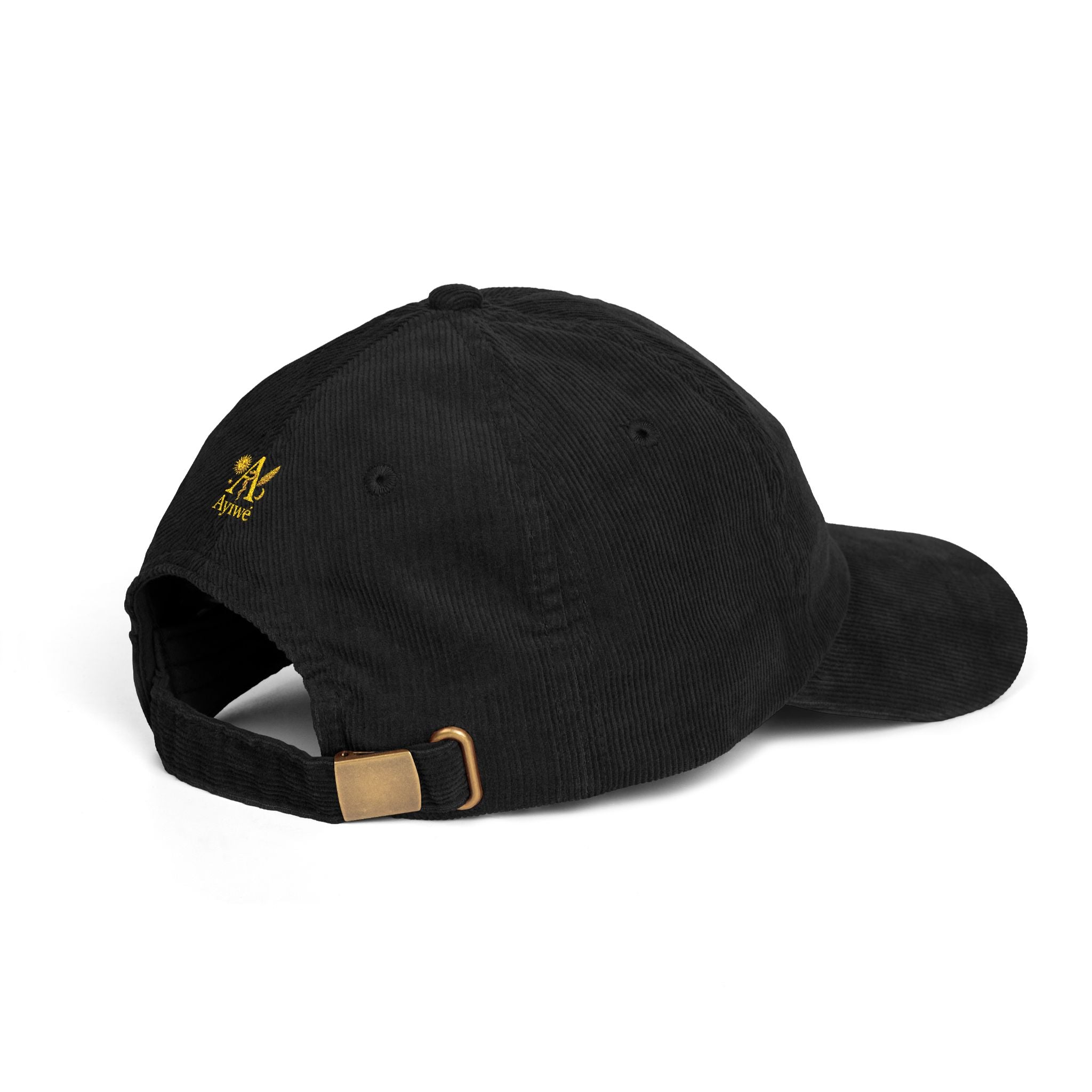 12Sun-AyiWé Vintage Corduroy Cap (Embroidery)
