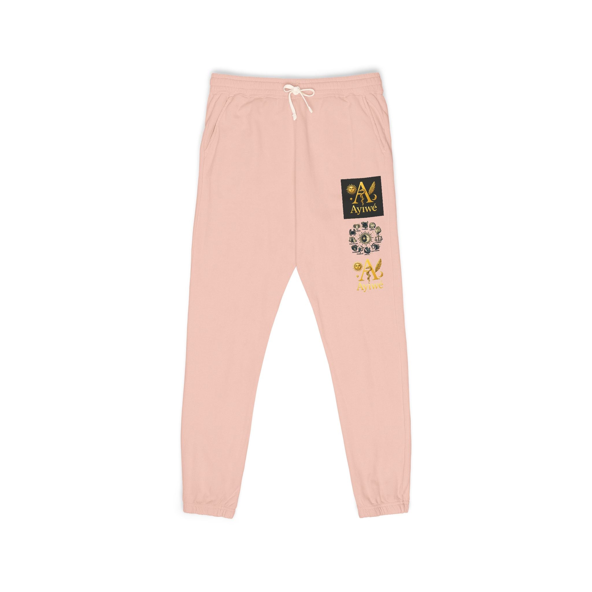 Fresh3-AyiWé Unisex Garment-Dyed Fleece Sweatpants