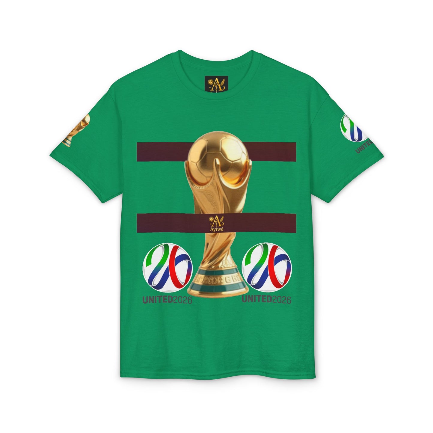 Unity03-Ayi Unisex DryBlend® T-Shirt. Powered by AyiWe F&S