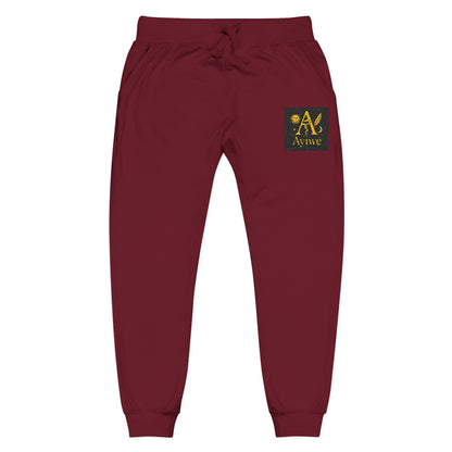 B - One AyiWé Unisex Fleece Sweatpants (Embroidery) - AyiWé Fashion & Style