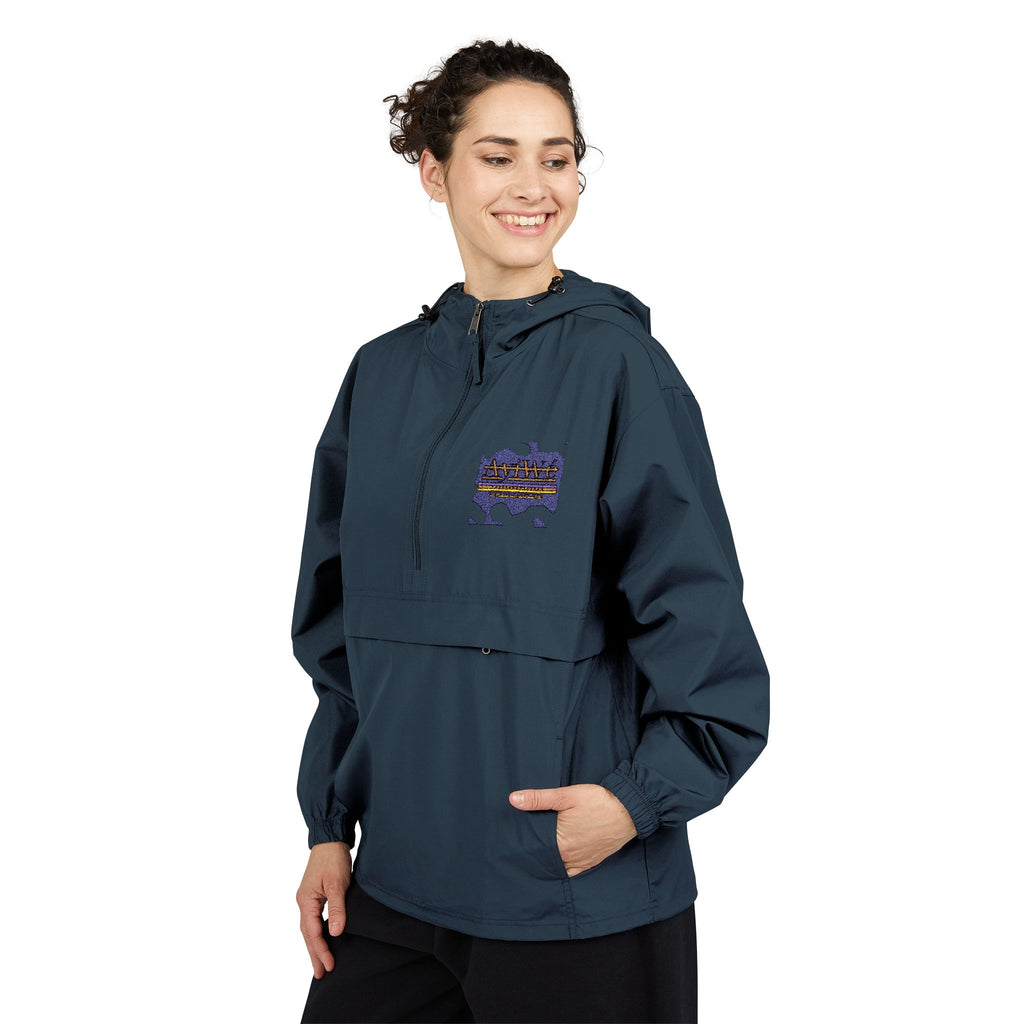 AyiWe13-Champion Unisex Packable Anorak Jacket