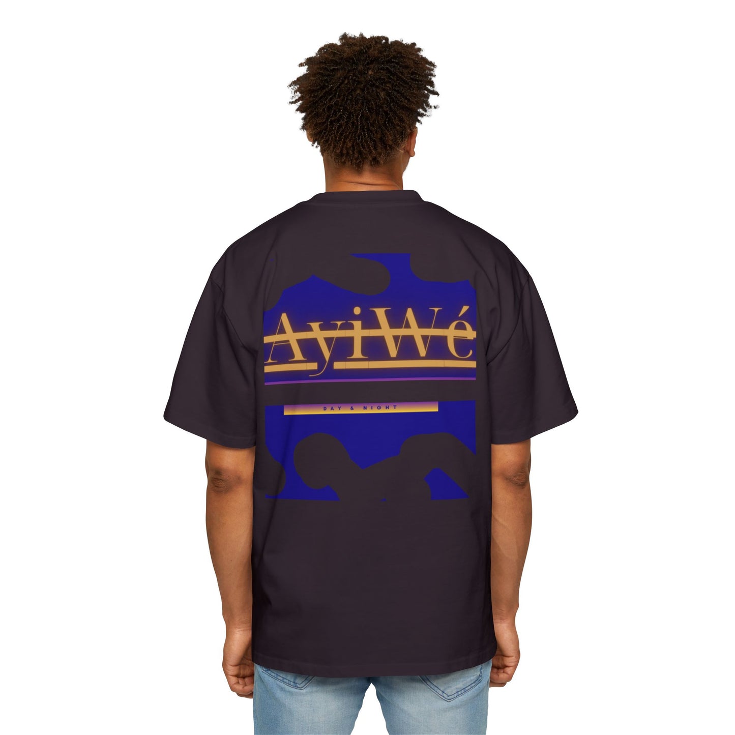 AyiWe06 Men's Heavy Oversized Tee - AyiWé Fashion & Style