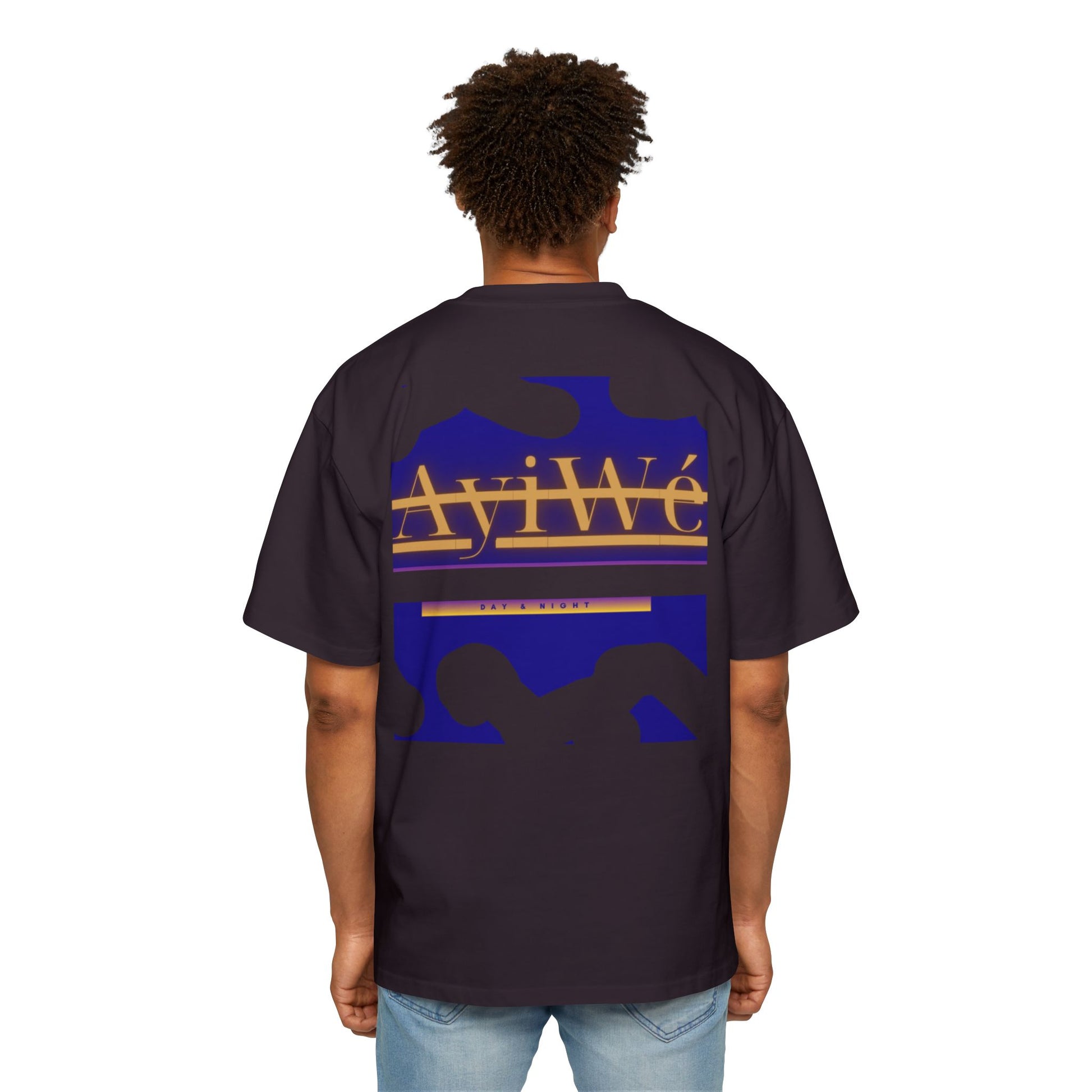AyiWe06 Men's Heavy Oversized Tee - AyiWé Fashion & Style