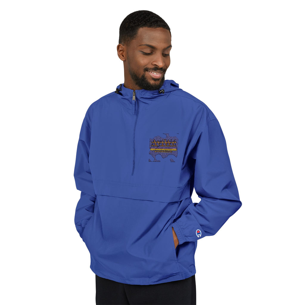 AyiWe13-Champion Unisex Packable Anorak Jacket