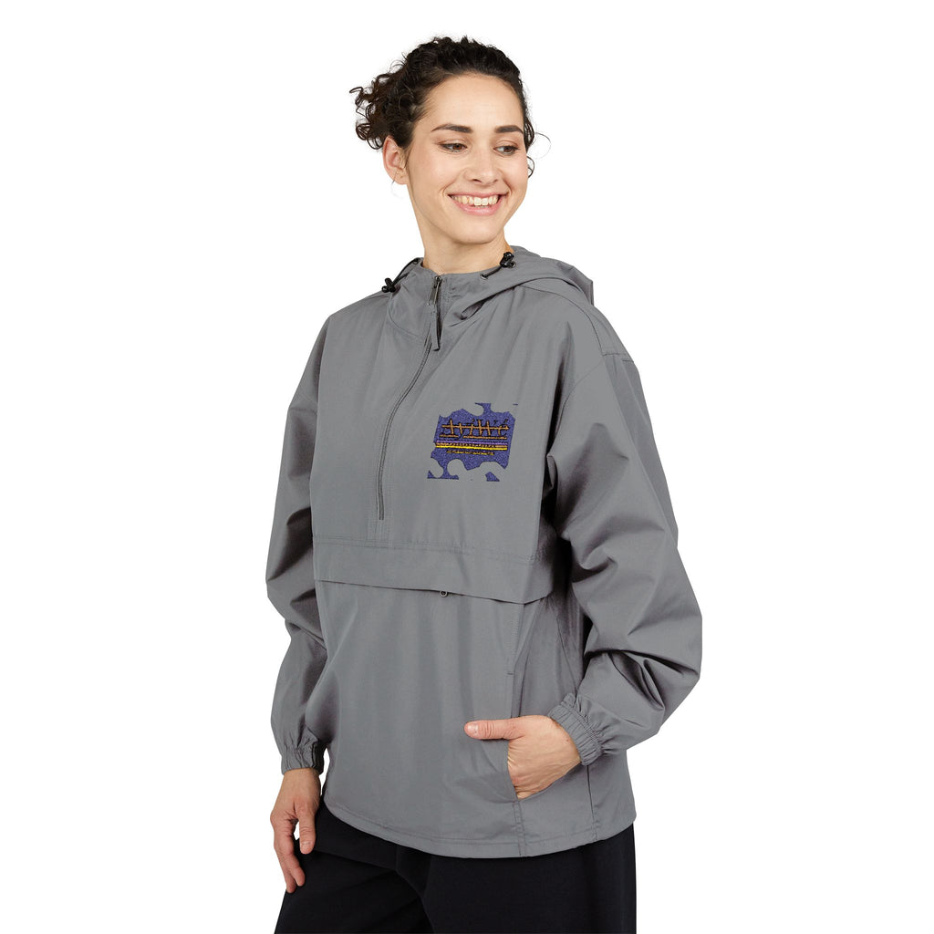 AyiWe13-Champion Unisex Packable Anorak Jacket