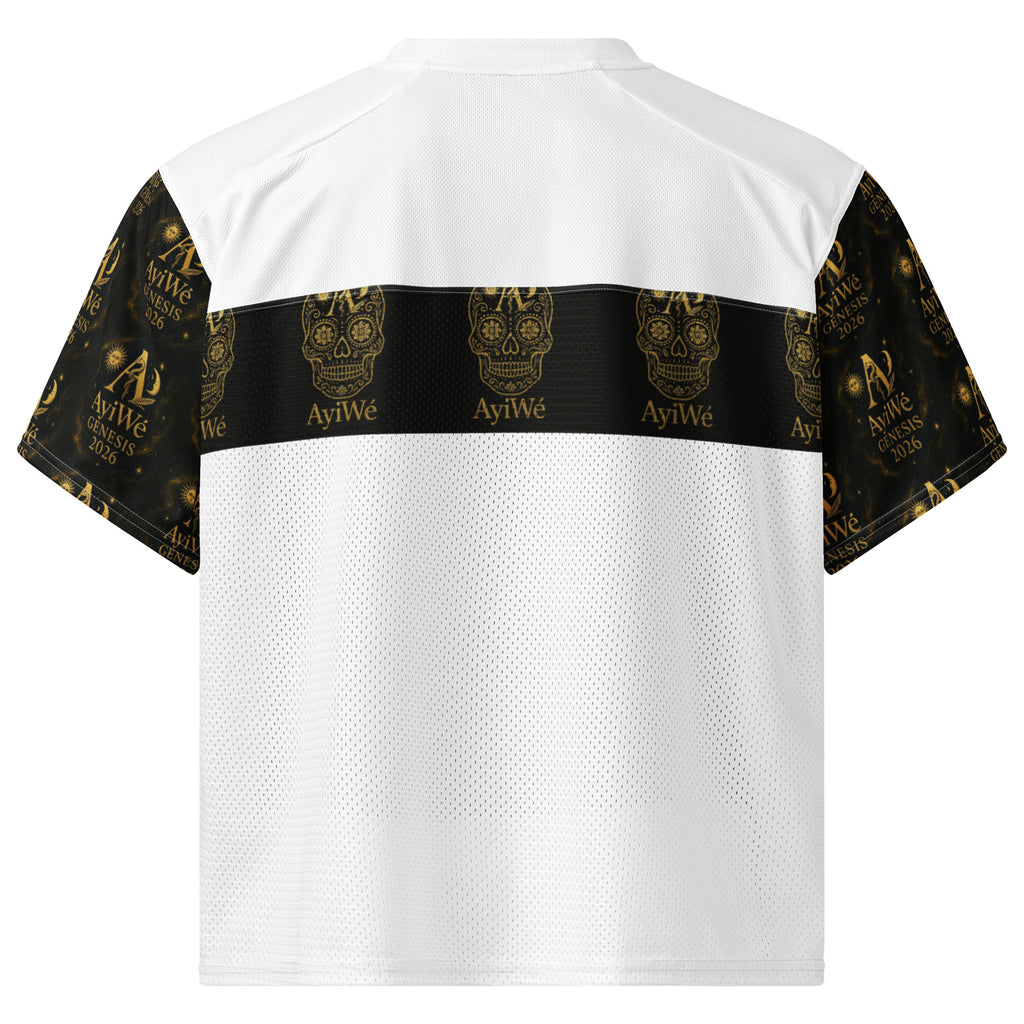 02 - Hyper G. Boxy football jersey. Powered by AyiWé F&S - AyiWé Fashion & Style