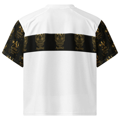 02 - Hyper G. Boxy football jersey. Powered by AyiWé F&S - AyiWé Fashion & Style