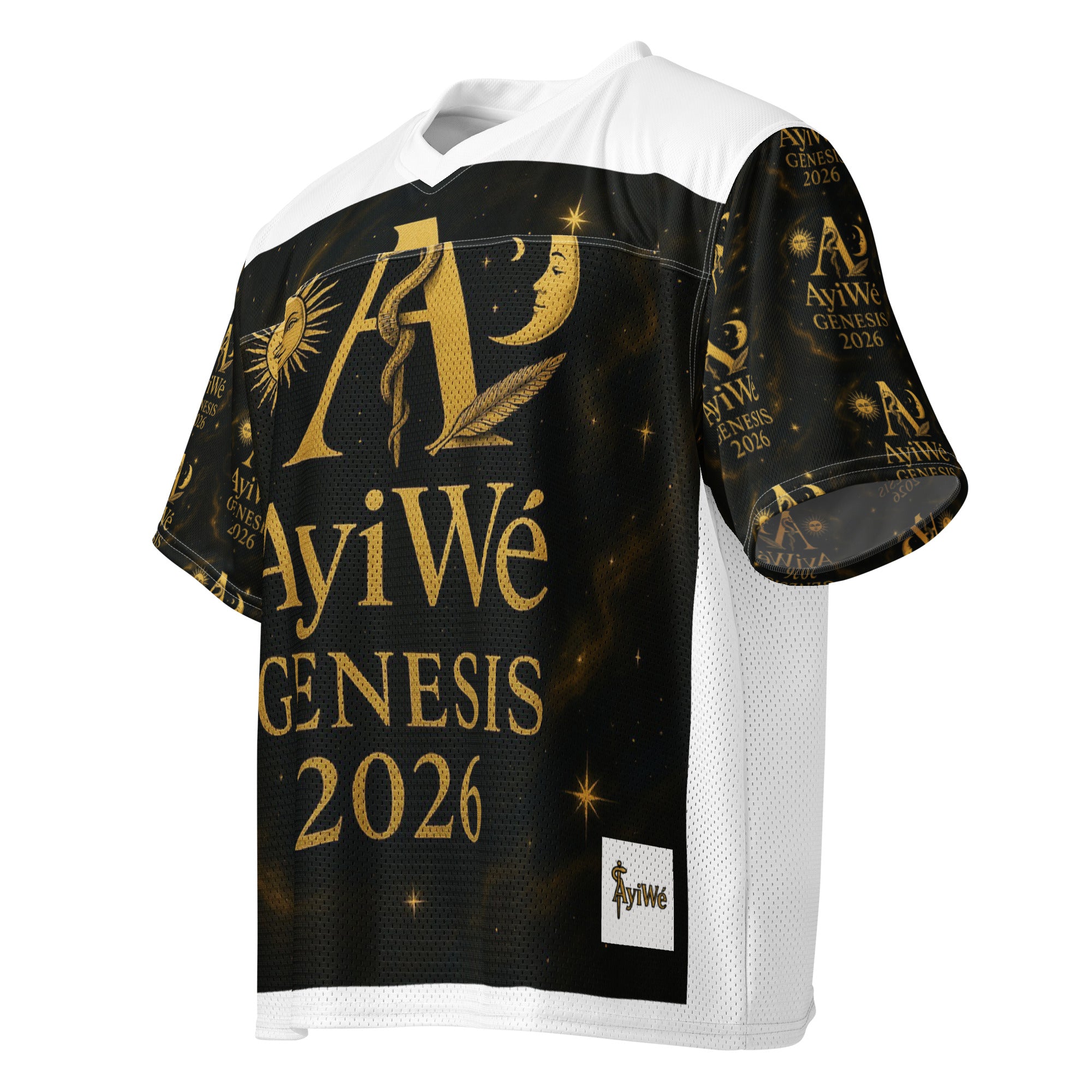 02 - Hyper G. Boxy football jersey. Powered by AyiWé F&S - AyiWé Fashion & Style