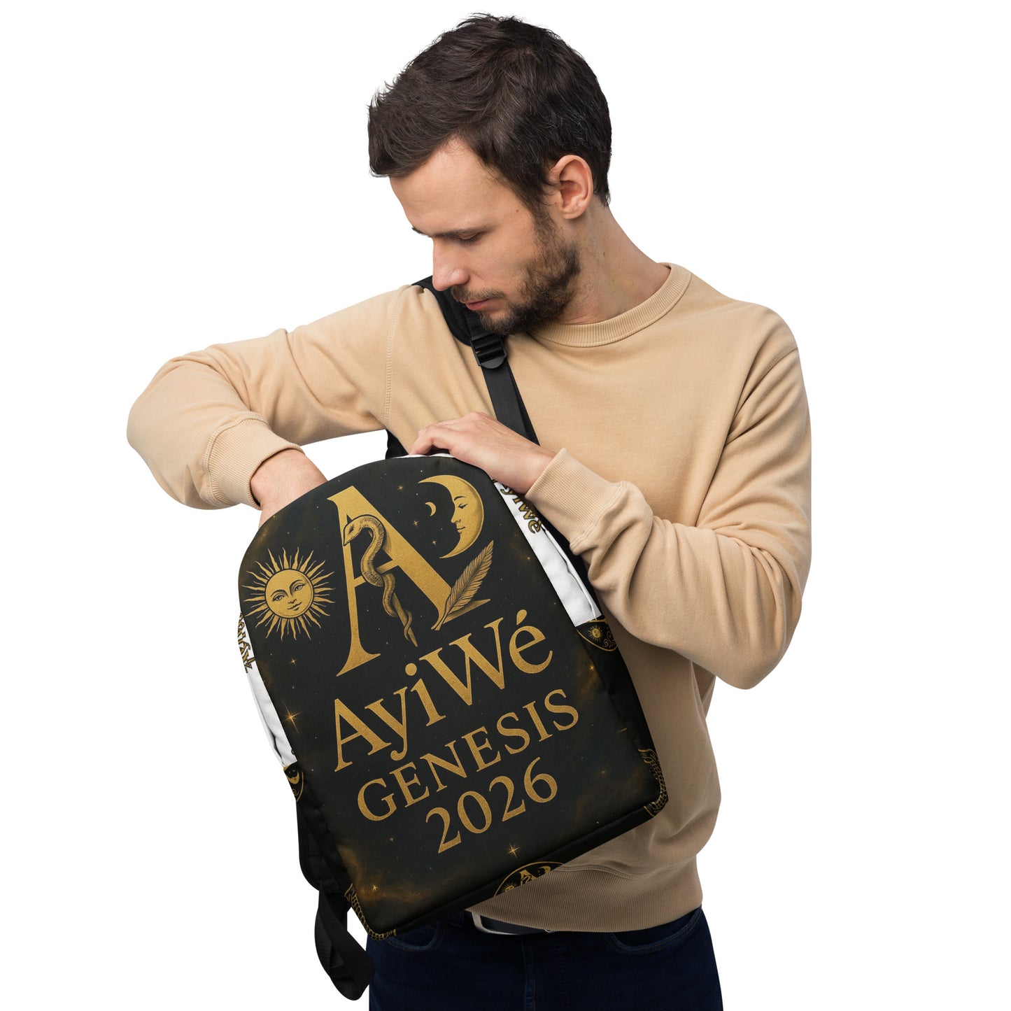 1 - Bag.G Minimalist Backpack. Powered by AyiWé F&S - AyiWé Fashion & Style