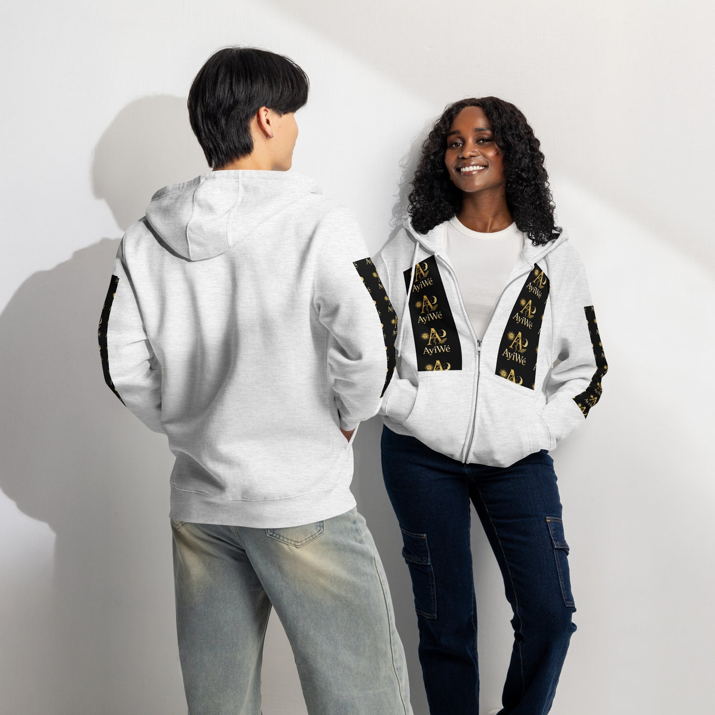 Friendly’s - 21 AyiWé FS Premium full zip hoodie - AyiWé Fashion & Style
